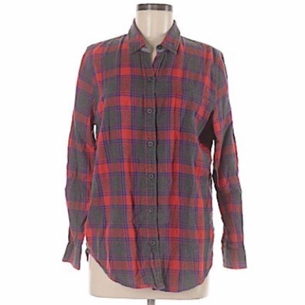Lucky Plaid Button Down